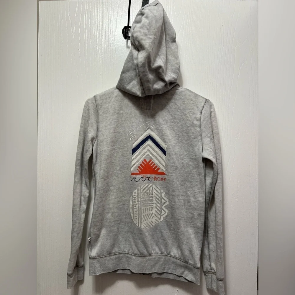 Roxy Zip Up Hoodie Jacket Size XS - Picture 2 of 3